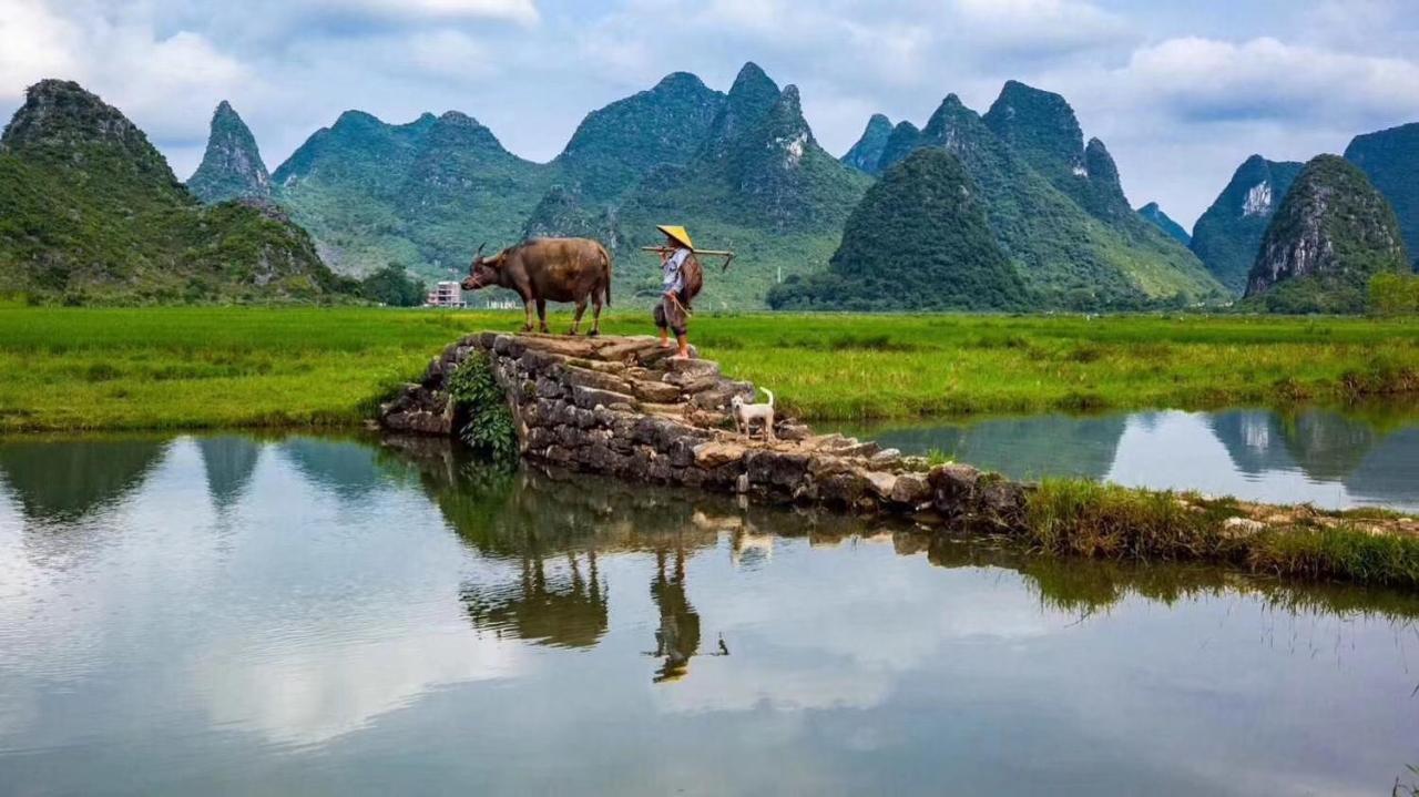 Monkey Jane'S Guesthouse Yangshuo Exterior foto